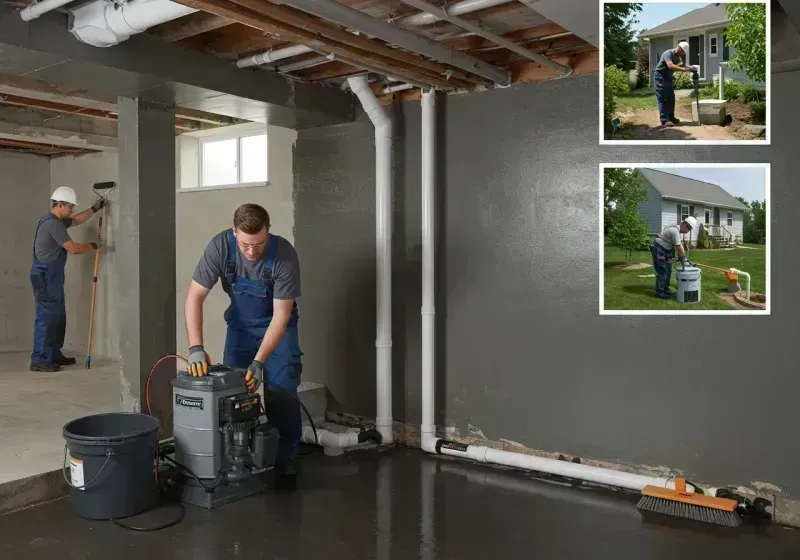 Basement Waterproofing and Flood Prevention process in Campbell County, KY